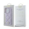 Guess GUHCP16LPSQSQSU iPhone 16 Pro jasnofioletowy/light purple hardcase Quilted Metal Logo na NearMe.pl