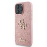 Guess GUHCP16LHG4SGP iPhone 16 Pro 6.3" różowy/pink hardcase Fixed Glitter Big 4G na NearMe.pl