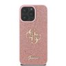 Guess GUHCP16LHG4SGP iPhone 16 Pro 6.3" różowy/pink hardcase Fixed Glitter Big 4G na NearMe.pl