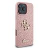 Guess GUHCP16LHG4SGP iPhone 16 Pro 6.3" różowy/pink hardcase Fixed Glitter Big 4G na NearMe.pl