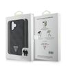 Guess GUHCP16SP4TDSCPK iPhone 16 czarny/black hardcase Leather Metal Logo Strass Crossbody na NearMe.pl