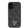 Guess GUHCP16SP4TDSCPK iPhone 16 czarny/black hardcase Leather Metal Logo Strass Crossbody na NearMe.pl