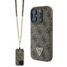 Guess GUHCP16XP4TDSCPW iPhone 16 Pro Max6.9" brązowy/brown hardcase Leather Metal Logo Strass Crossbody na NearMe.pl