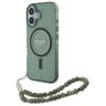 Guess GUHMP16MHGCRELSA iPhone 16 Plus6.7" zielony/green hardcase IML Glitter With Pearl Strap MagSafe na NearMe.pl