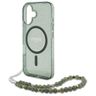 Guess GUHMP16MHGCRELSA iPhone 16 Plus6.7" zielony/green hardcase IML Glitter With Pearl Strap MagSafe na NearMe.pl