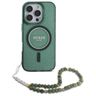 Guess GUHMP16XHGCRELSA iPhone 16 Pro Max6.9" zielony/green hardcase hardcase IML Glitter With Pearl Strap MagSafe na NearMe.pl