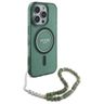 Guess GUHMP16XHGCRELSA iPhone 16 Pro Max6.9" zielony/green hardcase hardcase IML Glitter With Pearl Strap MagSafe na NearMe.pl