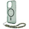 Guess GUHMP16XHGCRELSA iPhone 16 Pro Max6.9" zielony/green hardcase hardcase IML Glitter With Pearl Strap MagSafe na NearMe.pl