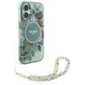 Guess GUHMP16MHFWBRCESN iPhone 16 Plus6.7" zielony/green hardcase IML Flowers With Pearl Strap MagSafe na NearMe.pl