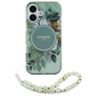 Guess GUHMP16MHFWBRCESN iPhone 16 Plus6.7" zielony/green hardcase IML Flowers With Pearl Strap MagSafe na NearMe.pl