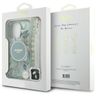 Guess GUHMP16LHFWBRCESN iPhone 16 Pro6.3" zielony/green hardcase IML Flowers With Pearl Strap MagSafe na NearMe.pl