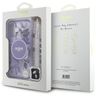 Guess GUHMP16SHFWBRCESU iPhone 16 6.1"   fioletowy/purple hardcase IML Flowers With Pearl Strap MagSafe na NearMe.pl
