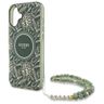 Guess GUHMP16SHCPOFPA iPhone 16 6.1" zielony/green hardcase IML Flowers Allover Electro With Pearl Strap MagSafe na NearMe.pl