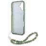 Guess GUHMP16SHCPOFPA iPhone 16 6.1" zielony/green hardcase IML Flowers Allover Electro With Pearl Strap MagSafe na NearMe.pl