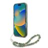 Guess GUHMP16LHCPOFPA iPhone 16 Pro6.3" zielony/green hardcase IML Flowers Allover Electro With Pearl Strap MagSafe na NearMe.pl