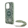 Guess GUHMP16LHCPOFPA iPhone 16 Pro6.3" zielony/green hardcase IML Flowers Allover Electro With Pearl Strap MagSafe na NearMe.pl