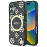 Guess GUHMP16SH4PYEEK iPhone 16 6.1" czarny/black hardcase IML Peony On 4G Background MagSafe na NearMe.pl