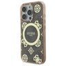 Guess GUHMP16LH4PYEEW iPhone 16 Pro 6.3" brązowy/brown hardcase IML Peony On 4G Background MagSafe na NearMe.pl