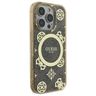 Guess GUHMP16LH4PYEEW iPhone 16 Pro 6.3" brązowy/brown hardcase IML Peony On 4G Background MagSafe na NearMe.pl