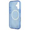 Guess GUHMP16SH4PYEEB iPhone 16 6.1" niebieski/blue hardcase IML Peony On 4G Background MagSafe na NearMe.pl