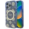 Guess GUHMP16LH4PYEEB iPhone 16 Pro 6.3" niebieski/blue hardcase IML Peony On 4G Background MagSafe na NearMe.pl