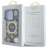 Guess GUHMP16LH4PYEEB iPhone 16 Pro 6.3" niebieski/blue hardcase IML Peony On 4G Background MagSafe na NearMe.pl