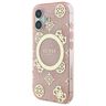Guess GUHMP16SH4PYEEP iPhone 16 6.1" różowy/pink hardcase IML Peony On 4G Background MagSafe na NearMe.pl