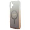 Guess GUHMP16SHGRCELW iPhone 16 6.1" brązowy/brown hardcase IML Glitter Gradient MagSafe na NearMe.pl