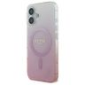 Guess GUHMP16MHGRCELP iPhone 16 Plus6.7" różowy/pink hardcase IML Glitter Gradient MagSafe na NearMe.pl