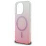 Guess GUHMP16LHGRCELP iPhone 16 Pro różowy/pink hardcase IML Glitter Gradient MagSafe na NearMe.pl