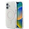 Guess GUHMP16SH4DTEH iPhone 16 6.1" biały/white hardcase IML 4G Background MagSafe na NearMe.pl