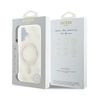 Guess GUHMP16SH4DTEH iPhone 16 6.1" biały/white hardcase IML 4G Background MagSafe na NearMe.pl