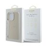 Guess GUHMP16LPGHSMME iPhone 16 Pro 6.3" beżowy/beige hardcase Grained Ring MagSafe na NearMe.pl
