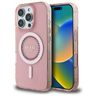 Guess GUHMP16LPFTDTEP iPhone 16 Pro 6.3" różowy/pink hardcase IML Rhinestones MagSafe na NearMe.pl