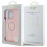 Guess GUHMP16LPFTDTEP iPhone 16 Pro 6.3" różowy/pink hardcase IML Rhinestones MagSafe na NearMe.pl