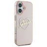 Guess GUHCP16SHCHGSPP iPhone 16 6.1" różowy/pink hardcase IML Heart na NearMe.pl