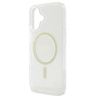 Guess GUHMP16SHFGERET iPhone 16 przeźroczysty/transparent hardcase IML Glitter Circle MagSafe na NearMe.pl