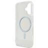 Guess GUHMP16SHFGERET iPhone 16 przeźroczysty/transparent hardcase IML Glitter Circle MagSafe na NearMe.pl