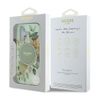 Guess GUHMP16SHFWBDCEN iPhone 16 6.1" zielony/green hardcase IML Flower & Tonal Circle MagSafe na NearMe.pl