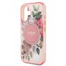 Guess GUHMP16SHFWBDCEP iPhone 16 6.1" różowy/pink hardcase IML Flower & Tonal Circle MagSafe na NearMe.pl