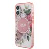 Guess GUHMP16SHFWBDCEP iPhone 16 6.1" różowy/pink hardcase IML Flower & Tonal Circle MagSafe na NearMe.pl