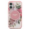 Guess GUHMP16SHFWBDCEP iPhone 16 6.1" różowy/pink hardcase IML Flower & Tonal Circle MagSafe na NearMe.pl