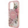 Guess GUHMP16XHFWBDCEP iPhone 16 Pro Max 6.9" różowy/pink hardcase IML Flower & Tonal Circle MagSafe na NearMe.pl