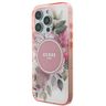 Guess GUHMP16XHFWBDCEP iPhone 16 Pro Max 6.9" różowy/pink hardcase IML Flower & Tonal Circle MagSafe na NearMe.pl