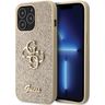 Guess GUHCP13XHG4SGD iPhone 13 Pro Max 6.7" złoty/gold hardcase Glitter Script Big 4G na NearMe.pl