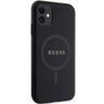 Guess GUHMN61PSAHMCK iPhone 11 / Xr 6.1" czarny/black hardcase Saffiano MagSafe na NearMe.pl