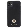 Guess GUHCN61PS4DGPK iPhone 11 / Xr 6.1" czarny/black hardcase Strass Metal Logo na NearMe.pl