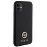 Guess GUHCN61PS4DGPK iPhone 11 / Xr 6.1" czarny/black hardcase Strass Metal Logo na NearMe.pl