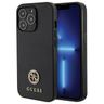 Guess GUHCP13LPS4DGPK iPhone 13 Pro 6.1" czarny/black hardcase Strass Metal Logo na NearMe.pl