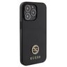 Guess GUHCP13LPS4DGPK iPhone 13 Pro 6.1" czarny/black hardcase Strass Metal Logo na NearMe.pl